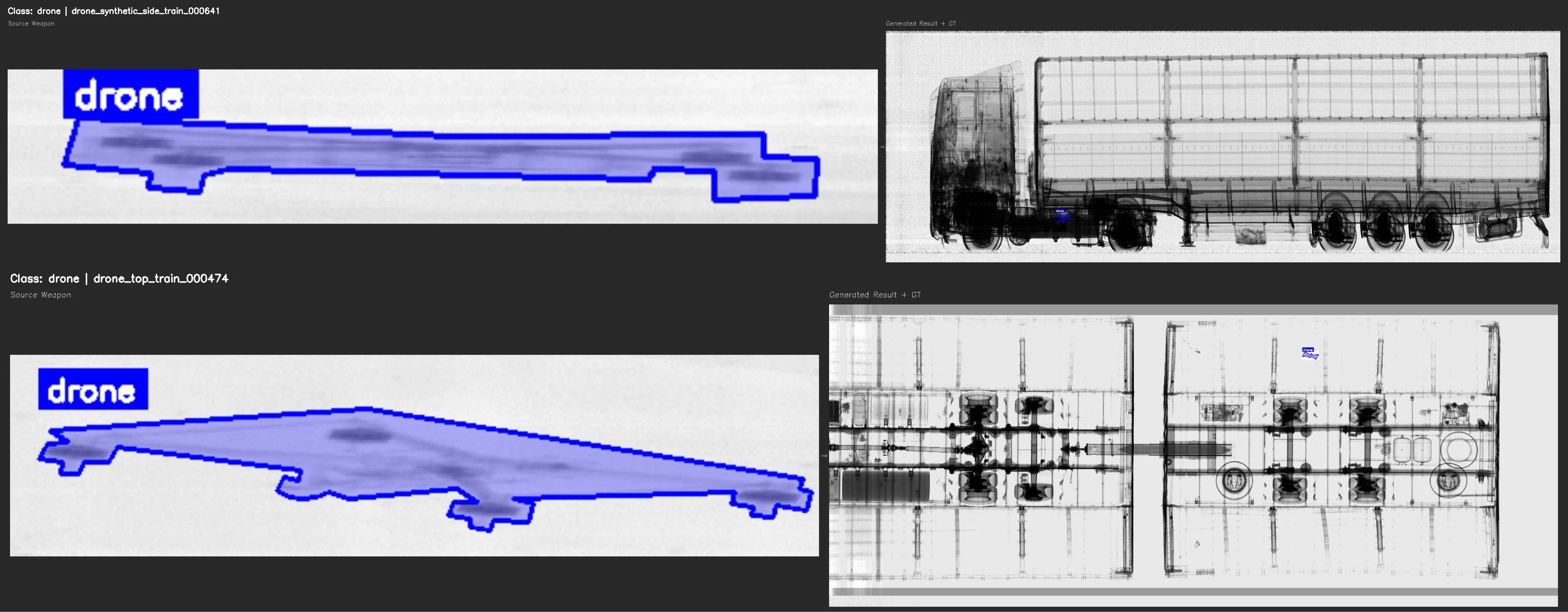 Пример работы модели